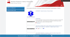 Desktop Screenshot of bip.powiatoleski.pl